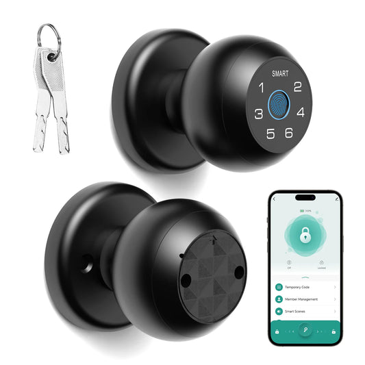 Viladepot Smart Lock Fingerprint Door Lock With App Control Bluetooth