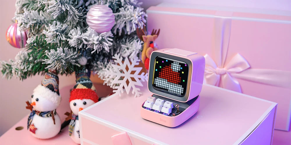 Divoom Ditoo-Pro Retro Pixel Art Bluetooth Speaker Alarm Clock