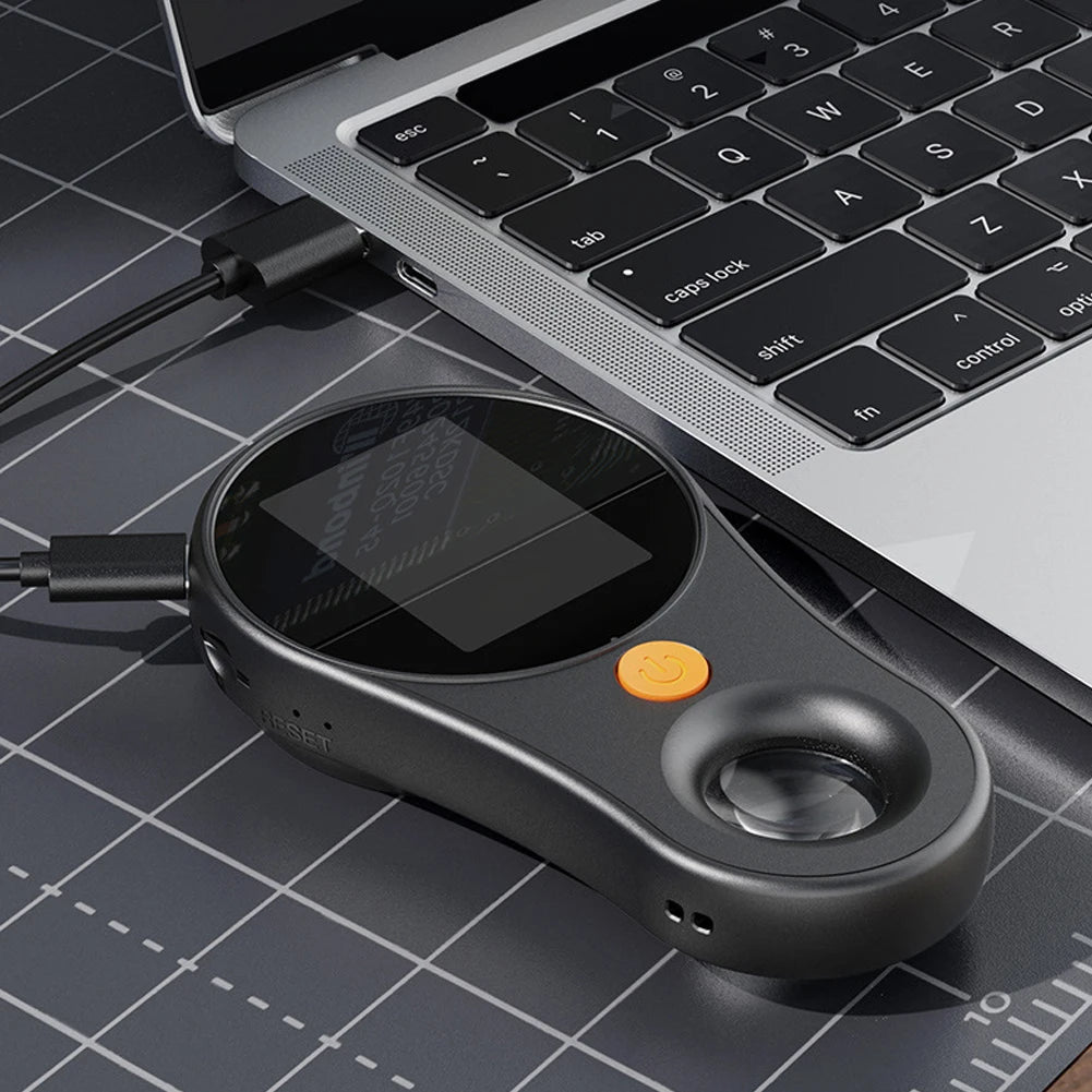 500X Digital Handheld Microscope with IPS Screen for Jewelry Repair