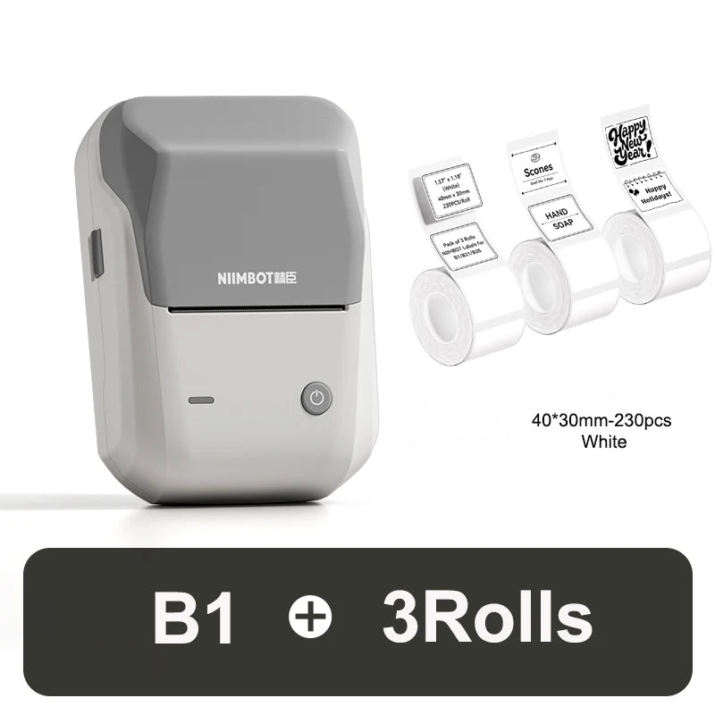 NiiMbot B1 Label Maker Bluetooth Thermal Printer